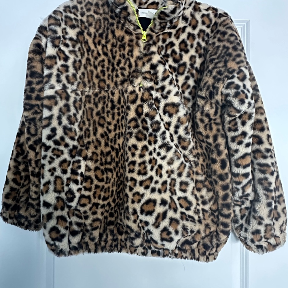 Leopard Print Kids Jacket